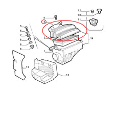 Filtre à air Lancia DELTA