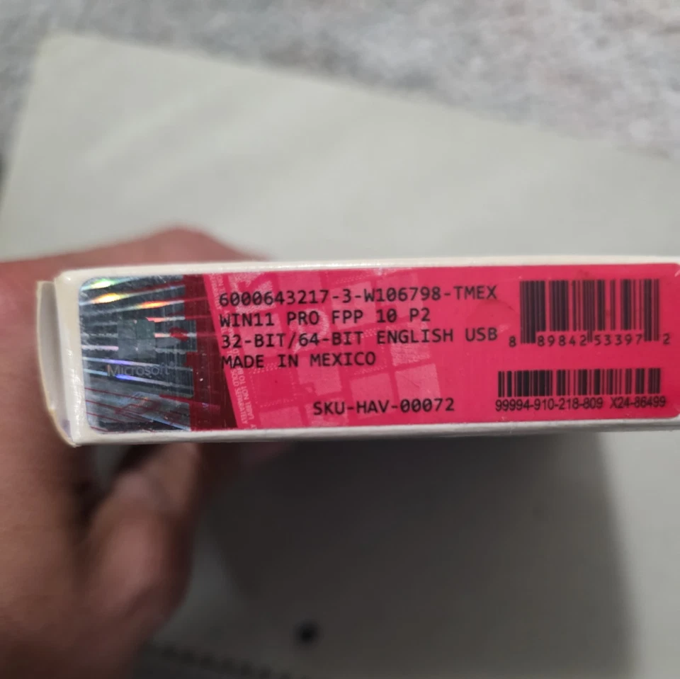 Unidad flash USB Microsoft Windows 11 Pro 64 bits (HAV-00072) Foto 2 de 3