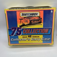 MATCHBOX 75 Collection 48 Vehicle Collector s Carry Case Play City