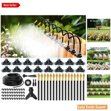 100Ft Drip Irrigation System for Garden Lawn ...