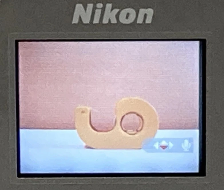 [NEAR MINT] NIKON COOLPIX SQ COMPACT DIGITAL CAMERA w/ BOX, CF CARD FROM JAPAN - Image 3 of 4