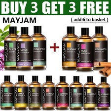 MAYJAM Essential Oils 100ML Aromatherapy Pure Essential Oil for Diffuser
