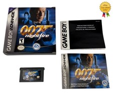 007 Nightfire Gameboy Advance GBA Game Tested and Working CIB Boxed VGC