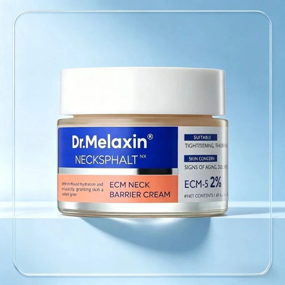 Dr.Melaxin Necksphalt ECM Neck Barrier Cream 50ml Korea Beauty