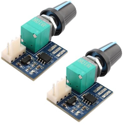 RUNCCI-YUN 4 Draht PWM Lüftercontroller - 2 Stück für PC Enthusiasten