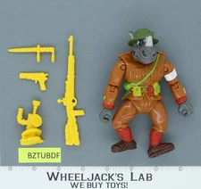 Dim Wit Doughboy Rocksteady #1 100% Complete TMNT 1992 Playmates