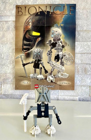 Bionicle Turaga Elders Set of 6:  8540 - 8545 w/Poster Instructions.  Complete .