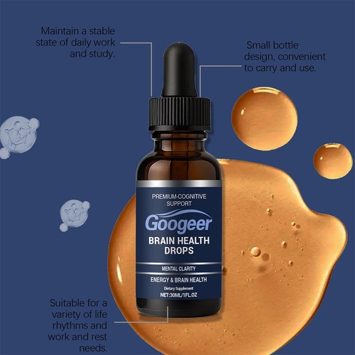 Brain Health Drops Natural 30ml Brain Memory Supplements HOT = 50%OFF - Picture 13 of 20