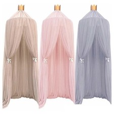 Baby Bed Canopy Mosquito Net – Hanging Crib Tulle Curtain for Nursery Decor