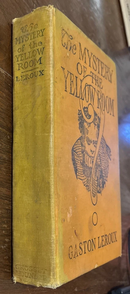 The Mystery of the Yellow Room 1st Ed. 1908 Gaston Leroux (Phantom of the Opera) - Image 2 of 4