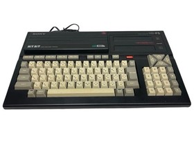 Junk Vintage SONY MSX2 HB-F5 Personal Computer with Box Retro PC 1985 Japan Rare
