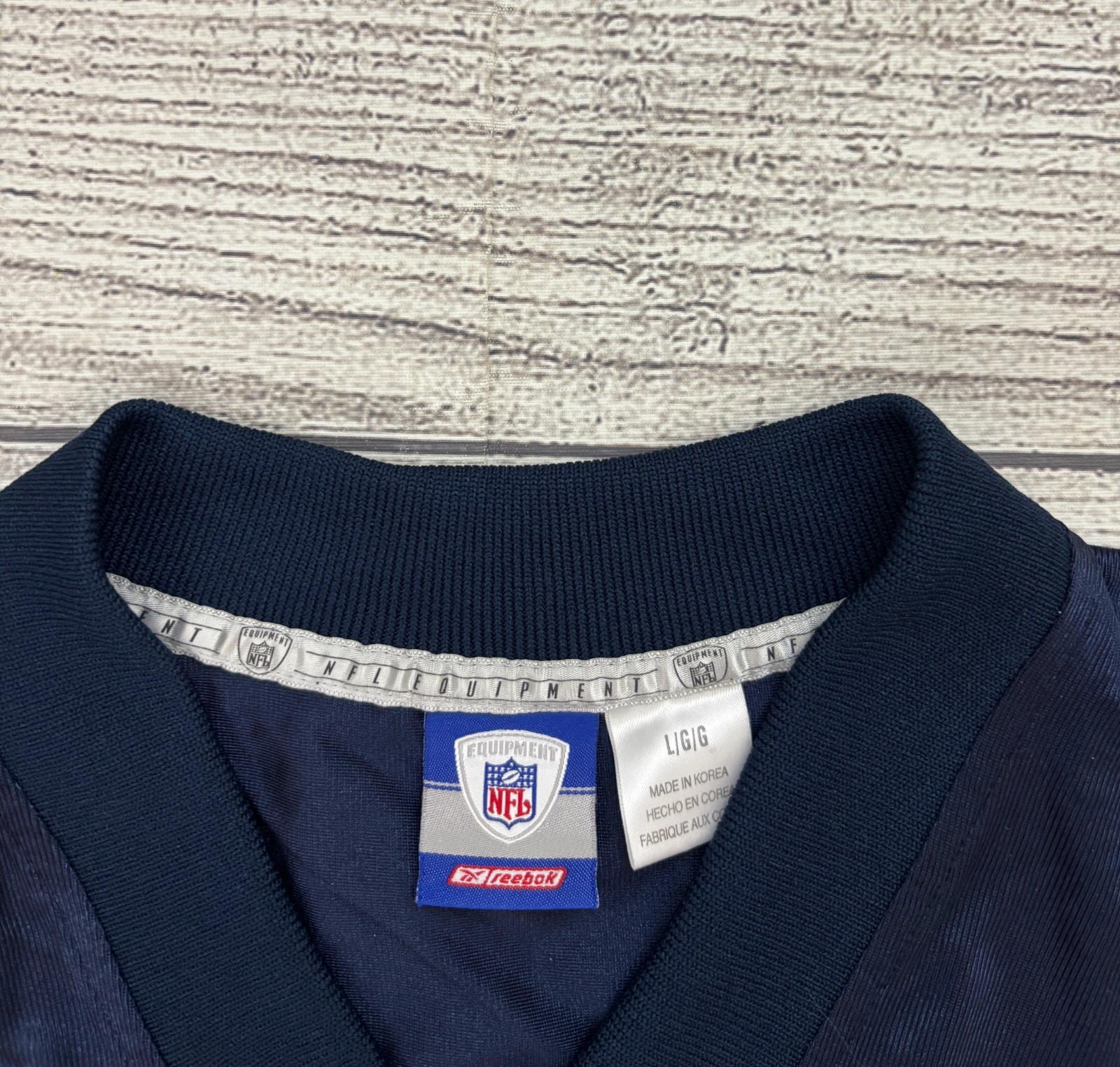 BRIAN URLACHER #54 CHICAGO BEARS Mens SZ Large Reebok On Field NFL Jersey VTG thumbnail 5