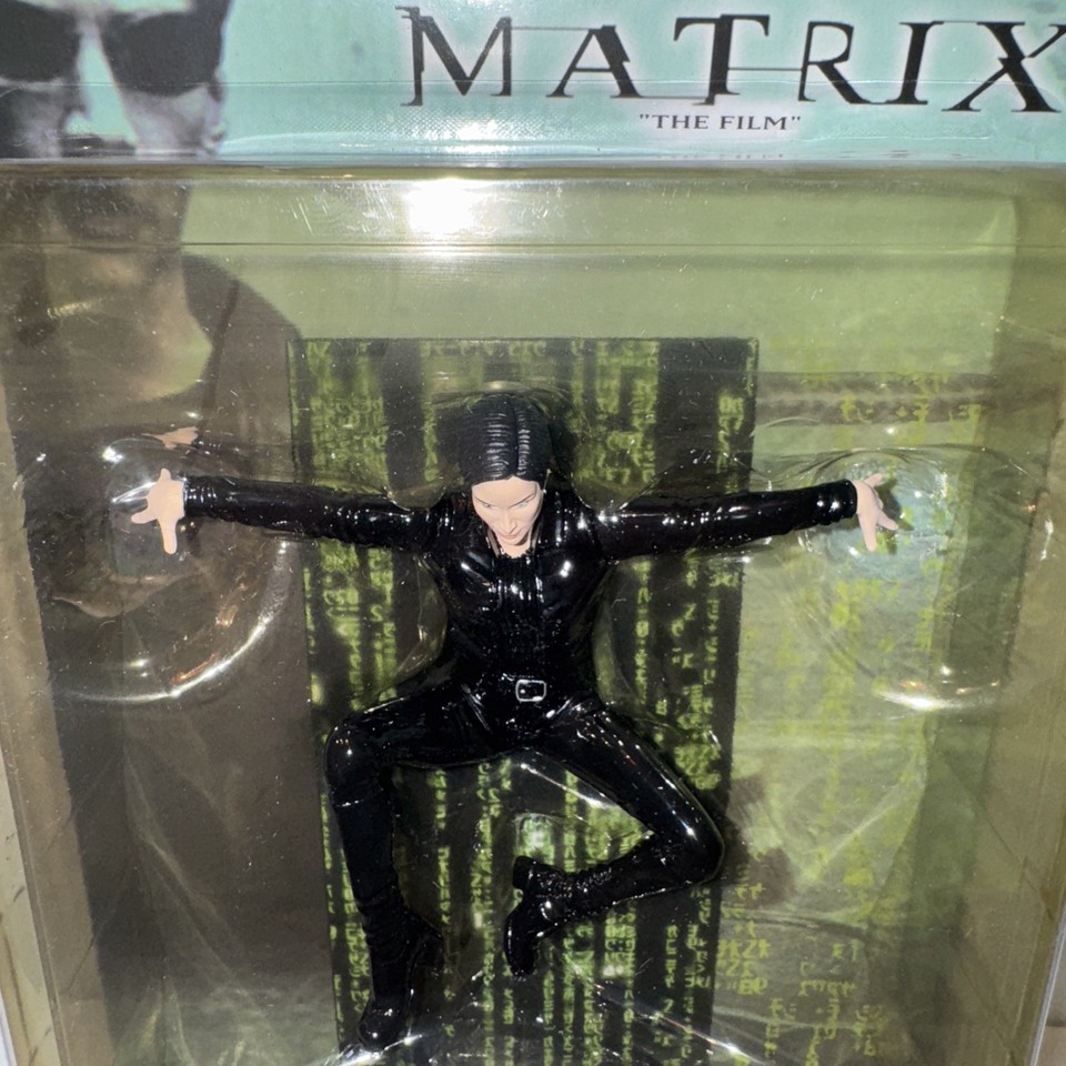New VTG 2000 N2 Toys The Matrix Film Trinity Flying Kick Action Figure ...