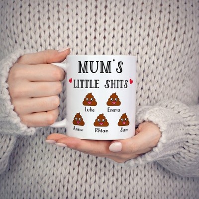 Funny Mum Mug Personalized Mothers Day Gift Humorous Mom Coffee Cup