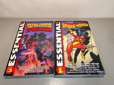 Essential Peter Parker The Spectacular Spider-Man Vol 3 & Spider-Woman Vol 1