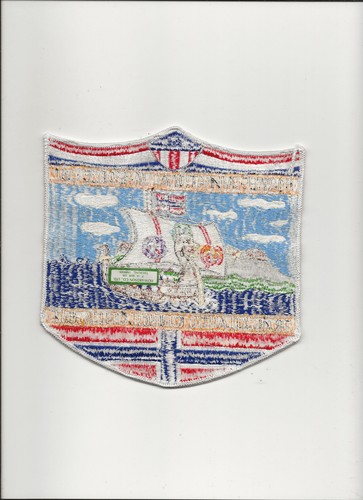 JAMBOREE NAZIONALE NORVEGESE / CONSIGLIO TRANSATLANTICO - Boy Scout BSA / A142/T-12 - Foto 2 di 2