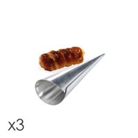 Tescoma Delicia Backform Kellerfalte 3 StüCke Aluminium