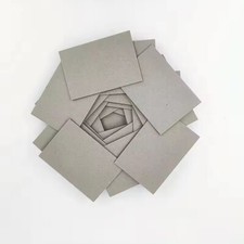 Greyboard Craft Card 1000mic 1mm Gray Color Cardboard 10 Each 11.75x8.5 inches