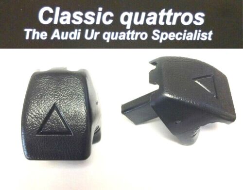 2 NEW BLACK SEAT TILT KNOBS GENUINE AUDI UR QUATTRO TURBO COUPE-COUPE-80-90-100