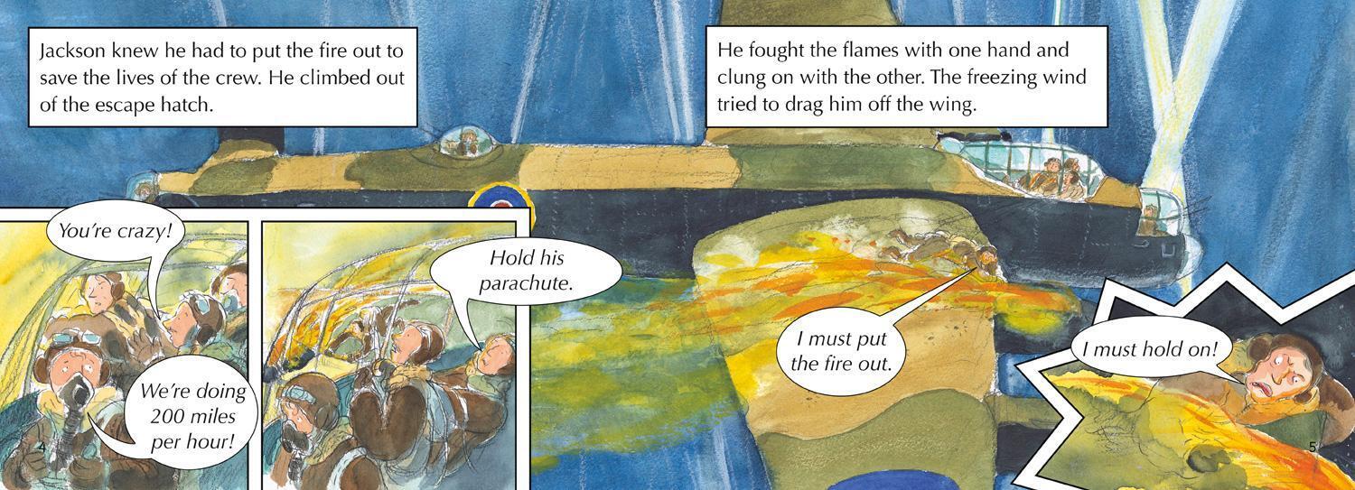 Thumbnail - Fire In The Sky | Band 04 Blue/band 17 Diamond | Brita Granstrom (u.
