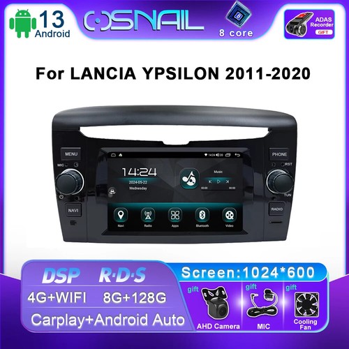 Para LANCIA Y YPSILON 2011-2020 Android Radio Coche CarPlay GPS Reproductor de Video Estéreo - Imagen 2 de 29