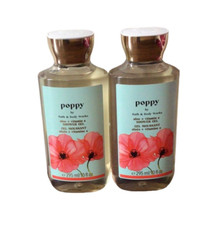 2 Poppy Shower Gel Body Wash 10 fl oz New Bath Body Works New
