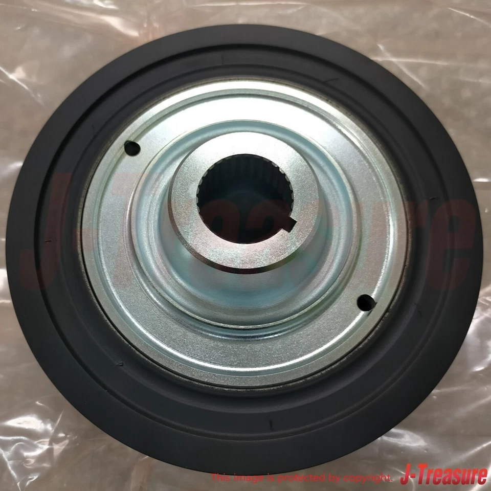 HONDA ACCORD PRELUDE 1993-2001 H22A Genuine Crankshaft Pulley 13810-P13-003 OEM - Imagem 4 de 4