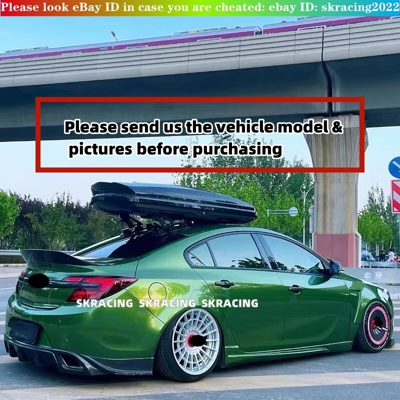 Спойлер закраина заднего крыла багажника из настоящего углеродного волокна для Buick Regal GS GSI 2011-2017 - Изображение 3 из 4