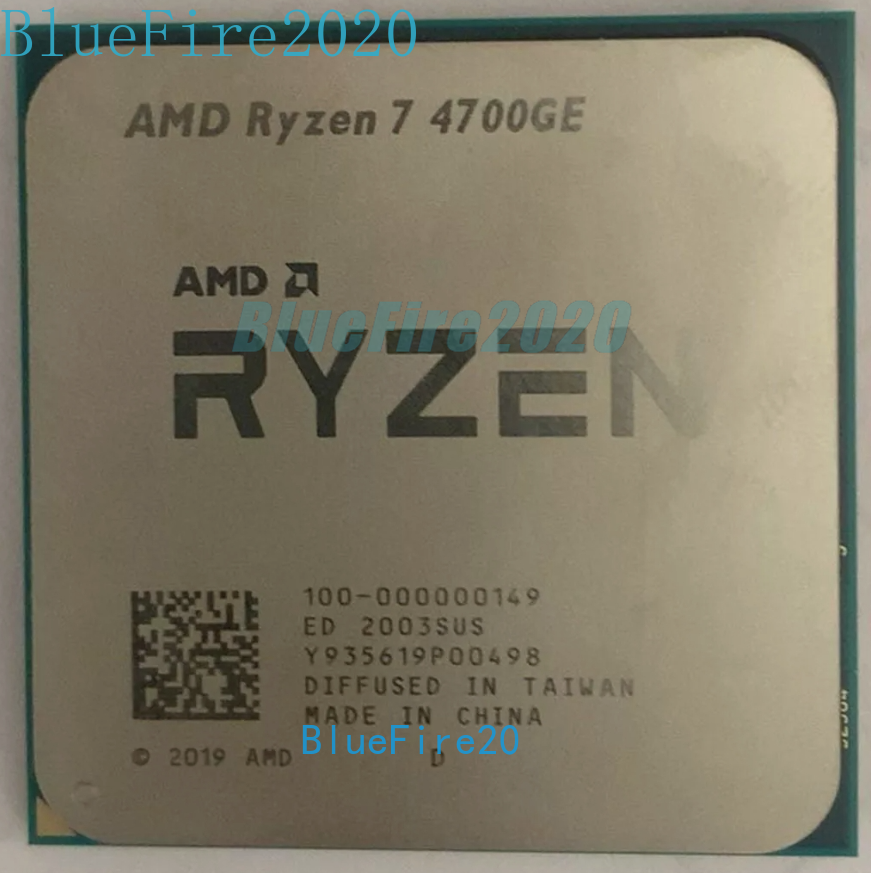 AMD Ryzen 7 4700GE CPU Processor Eight-Core 3.1 GHz 35W Socket AM4