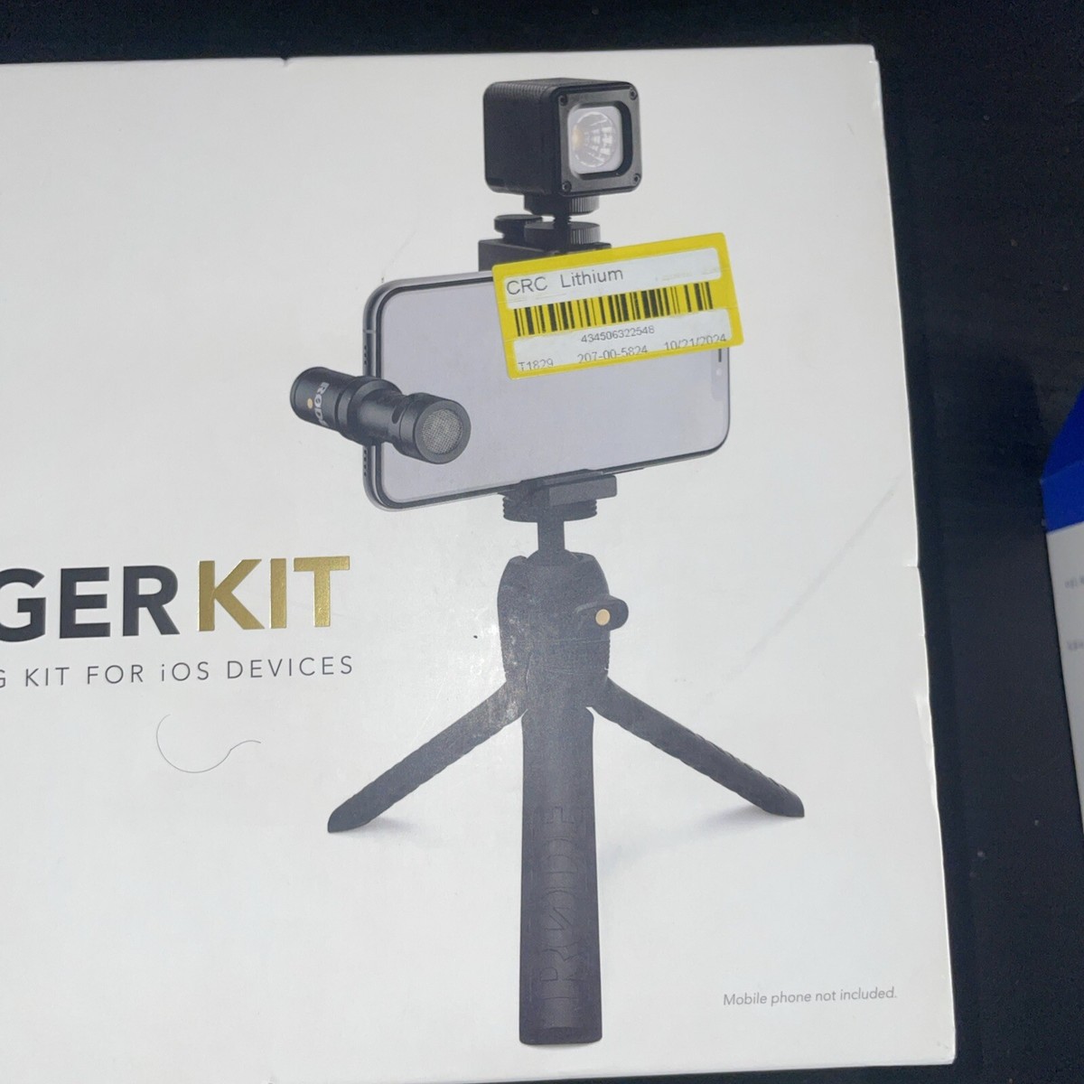 Rode Vlogger Kit for iOS Devices - Includes Accessories New