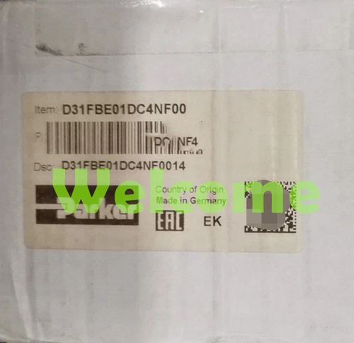 New Parker D31FBE01DC4NF0014 proportional valves Fast Shipping via FedEx or DHL