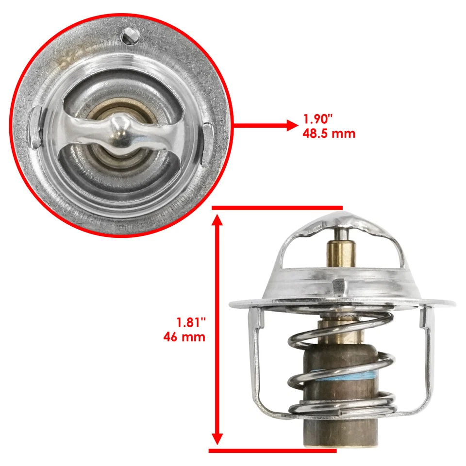 Termostato para Yamaha Grizzly 660 YFM660 / 5KM-12411-00-00 5KM-12411-01-00 Foto 2 de 4