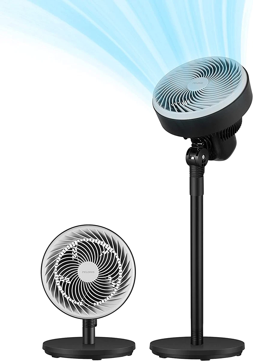 PELONIS Air Circulator Fan | 2 in 1 Table Pedestal Fan | Adjustable Height|  75-D | eBay