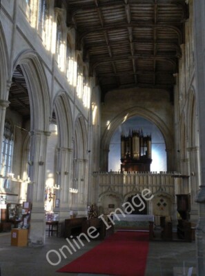 Photo 6x4 Holy Trinity, the nave Tattershall Compared with //geo c2009