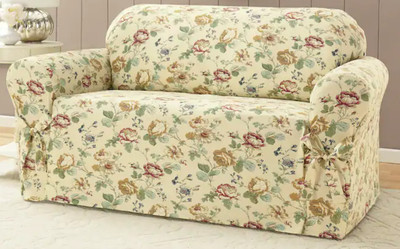 Chantilly Sofa Cover Flowered New Vintage Look Ebay