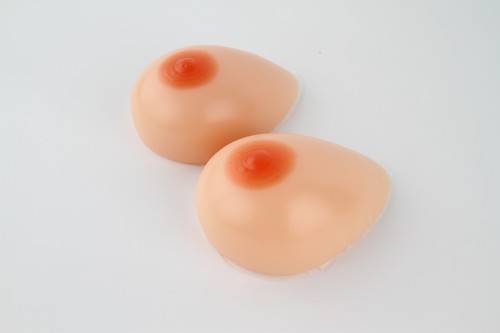 Women Tear Drop Fake Boob False Silicone Breast Forms Boobs Enhancer A - FF Cups - Picture 7 of 7