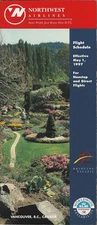 Northwest Airlines system timetable 5/1/97 [308NW] Buy 4+ save 25%