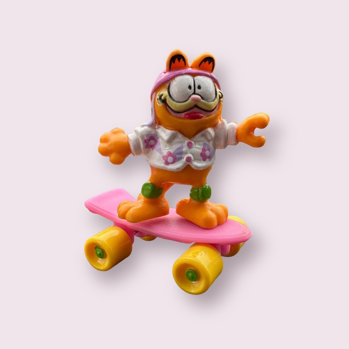 Vtg Garfield McDonalds Happy Meal Toys Complete Set Of 4