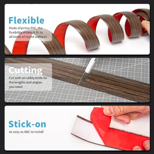 Self Adhesive Floor Transition Strip Carpet To Tile Edging Trim Strip Doorway - Picture 3 of 18