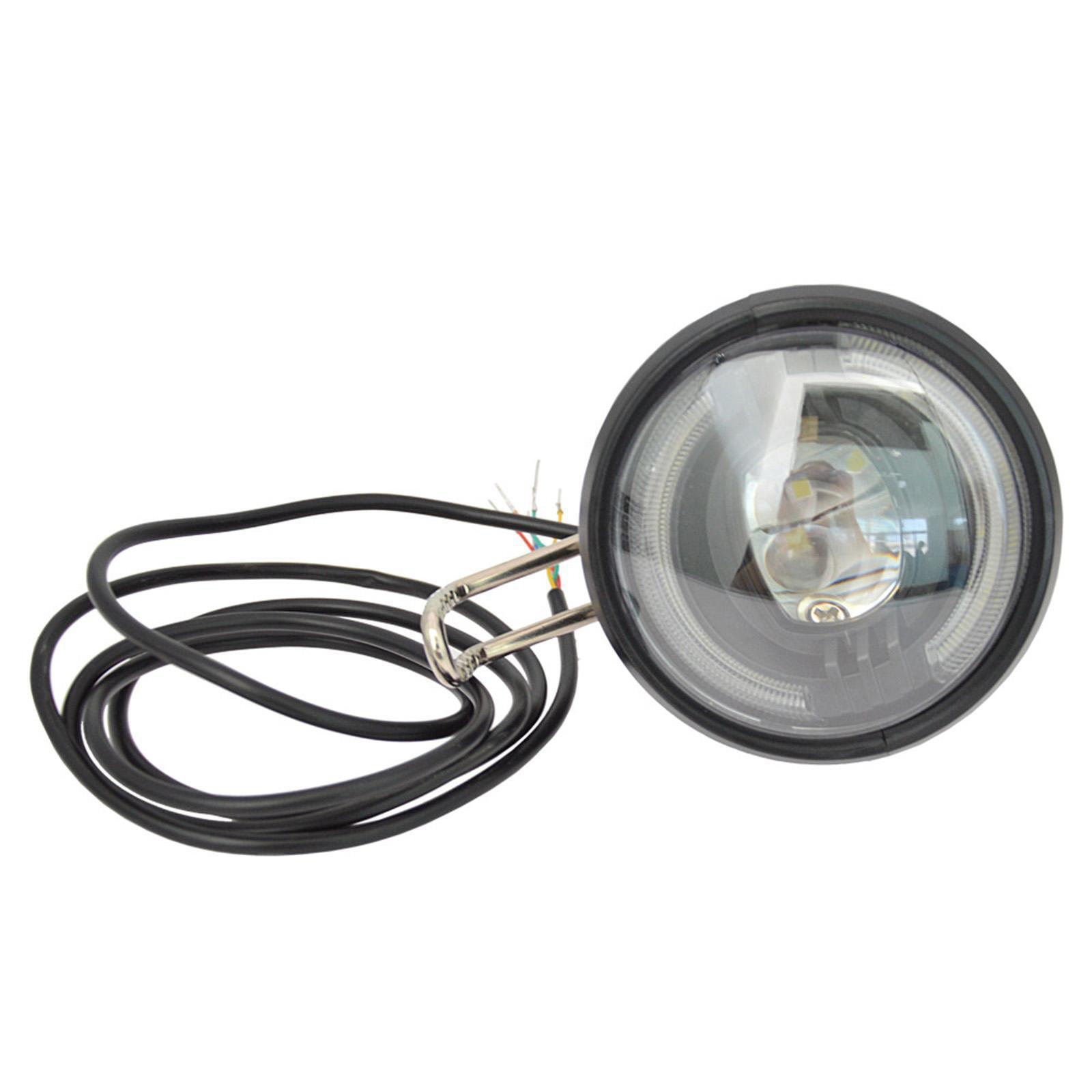 Electric Bicycle Headlight 36V48V Front Fog Light High Reliability eBay