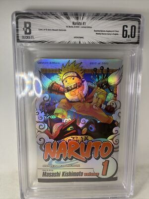 Naruto Vol. 1 Limited Edition 2310/5000 English Manga Foil