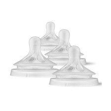 Philips AVENT Natural Response Baby Bottle Nipples Flow 5, 6M , 4pk, SCY965/04