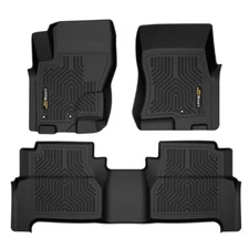 Fit For 2008-2021 Nissan Frontier Crew Cab All Weather TPE Floor Mats Liners