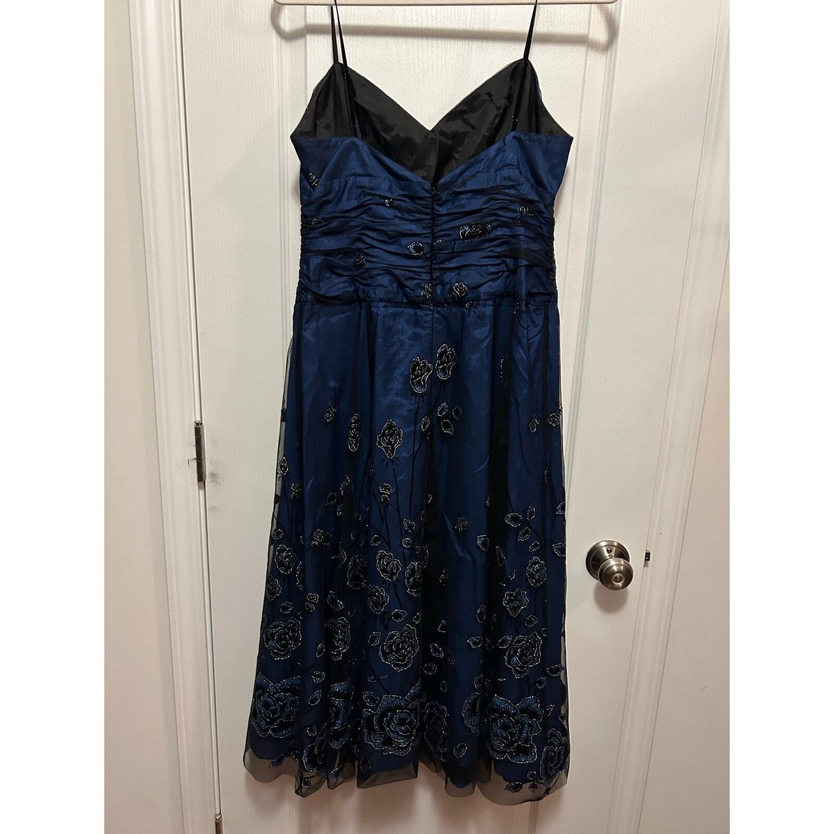 papell boutique evening dress Vintage Beaded Gown RefindNYC by Housing Works Y2K Vintage Dress Women's Adrianna