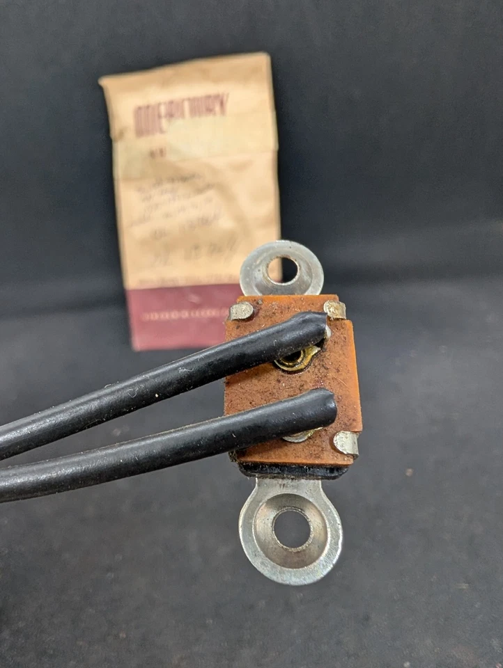 NOS 1950 1951 LINCOLN & COSMOPOLITAN OL OH IL IH MAPA INTERRUPTOR DE LUZ OL-13764 - Imagem 4 de 4