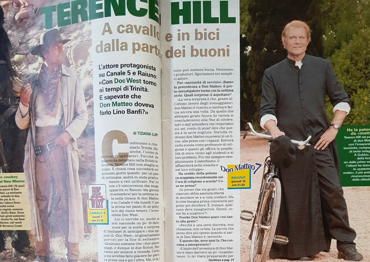 AL93 MAGAZINE SORRISI CANZONI 36 2009 PAOLA PEREGO TERENCE HILL