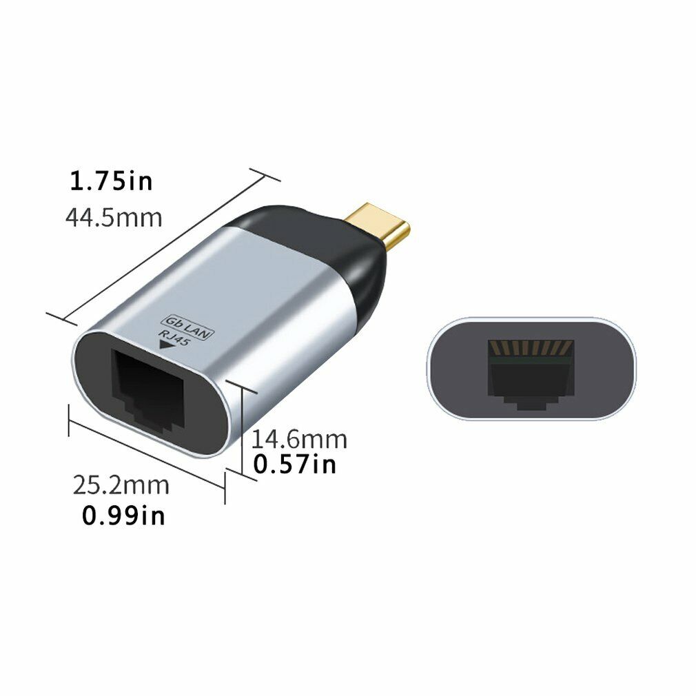 Relativo Soledad Trascendencia USB 3.1 USB-C Type C Male to RJ45 Female LAN Network Adapter Ethernet Cable | eBay Relativo Soledad Trascendencia USB 3.1 USB-C Type C Male to RJ45 Female LAN Network Adapter Ethernet Cable | eBay