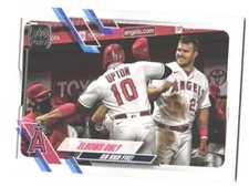 2021 Topps Elbows Only (Justin Upton / Mike Trout) #166