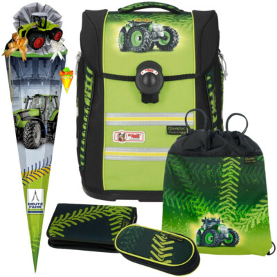GREENTRAC -Traktor- McNeill ERGO PRIMERO McLight Ranzen-Set 6tlg. SCHULTÜTE DEKO