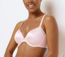 Breezies Smooth Radiance Underwire T-Shirt Bra-Seashell Pink-48DDD-NEW-A350858